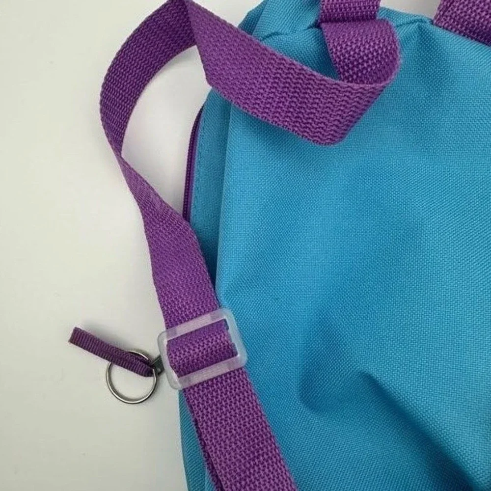 Disney Frozen 2 Anna Elsa Mini Backpack Teal Purple Toddler Kids School Bag